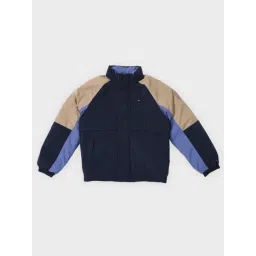 TOMMY HILFIGER Boys Navy Blue Regular Fit Jacket-picture-20