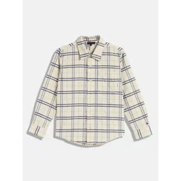 Tommy Hilfiger Boys Opaque Checked Casual Shirt-picture-41
