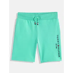Tommy Hilfiger Boys Organic Cotton Brand Logo Printed Shorts-picture-16