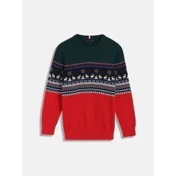 Tommy Hilfiger Boys Red Sweaters Cardigans-picture-10