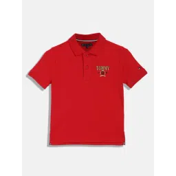 Tommy Hilfiger Boys Red T-Shirt-image-37