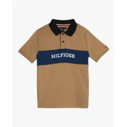tommy hilfiger Boys Regular Fit Collar Neck Polo T-Shirt-picture-19