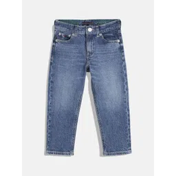 Tommy Hilfiger Boys Relaxed Fit Heavy Fade Clean Look Stretchable Jeans-picture-18