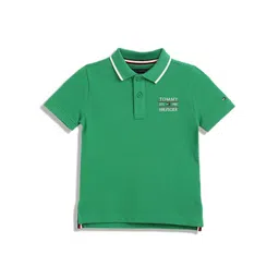 Tommy Hilfiger Boys Solid Polo Collar Cotton T-shirt-picture-42