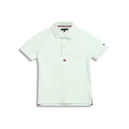 Tommy Hilfiger Boys Solid Polo Collar Cotton T-shirt-image-35
