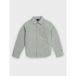 Tommy Hilfiger Boys Solid Relaxed Fit Jacket-picture-34