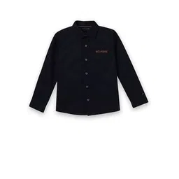 tommy hilfiger Boys Typographic Print Regular Fit Shirt with Full Sleeves-picture-24