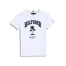 Tommy Hilfiger Boys Typography Applique T-shirt-picture-19