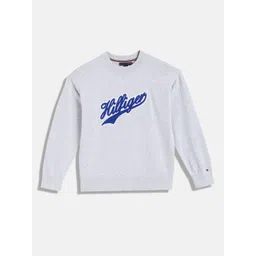 Tommy Hilfiger Boys Typography Printed Pullover-picture-18