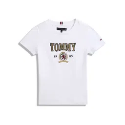 Tommy Hilfiger Boys Typography Printed Round Neck Cotton T-shirt-picture-37