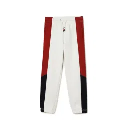 TOMMY HILFIGER Boys White Cotton Color-Block Trackpant-picture-24