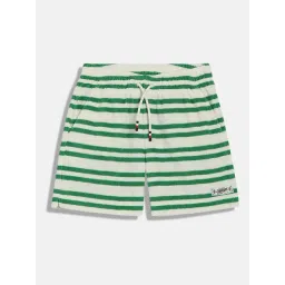 TOMMY HILFIGER Boys White Striped Shorts-picture-19
