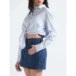 Tommy Hilfiger Breezy Blue Regular Fit Shirt-picture-45