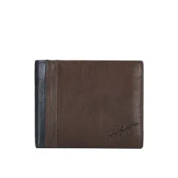 Tommy Hilfiger Brennen Brown Casual Leather Bi-Fold Wallet for Men-picture-14