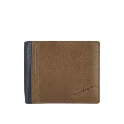 Tommy Hilfiger Brennen Tan Casual Leather Bi-Fold Wallet for Men-picture-10