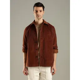 Tommy Hilfiger Brown Cotton Comfort Fit Shirt-picture-44