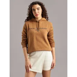 TOMMY HILFIGER Brown Cotton Logo Sweatshirt-picture-36