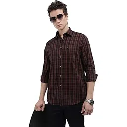 tommy hilfiger Checks Regular-Fit Dobby Woven Shirt-picture-20