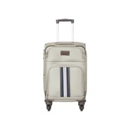 Tommy Hilfiger Dayton Club Beige 4 Wheels Small Soft Cabin Trolley - 48.5 cm-picture-169
