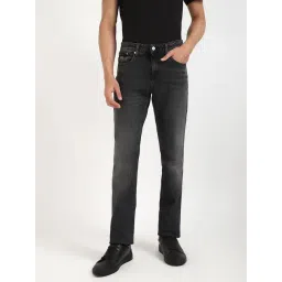 Tommy Hilfiger Denim Black Cotton Slim Fit Jeans-picture-30