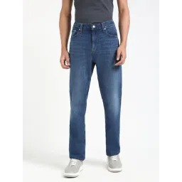 Tommy Hilfiger Denim Blue Cotton Slim Fit Jeans-picture-31