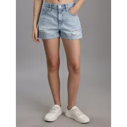 TOMMY HILFIGER Denim Light Slim Fit Mid Rise Shorts-picture-35