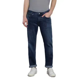 Tommy Hilfiger Denim Mid Dark Straight Fit Jeans-picture-25