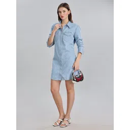 Tommy Hilfiger Denim Shirt Dress-picture-10