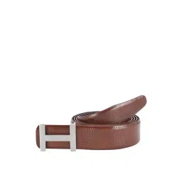 Tommy Hilfiger Enfield Tan Leather Waist Belt for Men-picture-33
