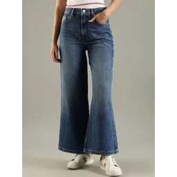 Tommy Hilfiger Eroupe Women Wide Leg Mid-Rise Light Fade Jeans-picture-25