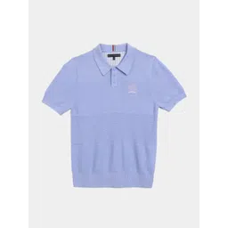 Tommy Hilfiger Europe Boys Self-Design Printed Relaxed Fit Cotton Pullover-picture-27