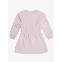 Tommy Hilfiger europe Girls Alphanumeric Printed A-Line Dress-picture-24