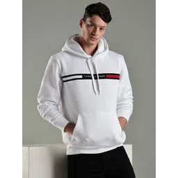 Tommy Hilfiger Europe Men Brand Logo Printed Hooded Pullover-picture-23