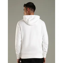 Tommy Hilfiger Europe Men Embroidered Logo Regular Fit Hooded Cotton Pullover image 3