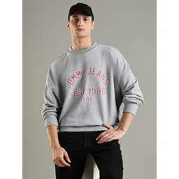 Tommy Hilfiger Europe Men Printed Relaxed Fit Cotton Sweatshirt-picture-32