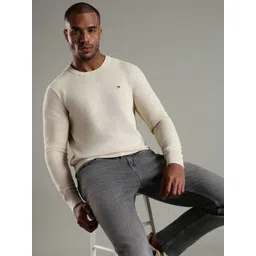 Tommy Hilfiger Europe Men Regular Fit Cotton Pullover Sweater-picture-22