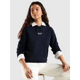 Tommy Hilfiger Europe Women Brand Logo Printed Hooded Pullover-picture-27