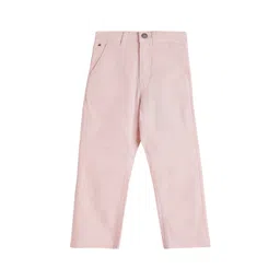 Tommy Hilfiger Girls Mid Rise Cotton Chinos Trousers-picture-57
