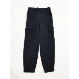 TOMMY HILFIGER Girls Navy Regular Fit Joggers-picture-35