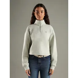 Tommy Hilfiger Green Cotton Regular Fit Sweatshirt-picture-33