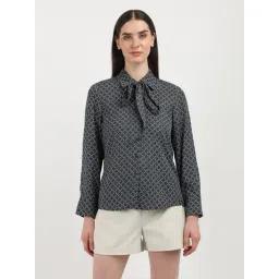 TOMMY HILFIGER Grey Printed Shirt-picture-32