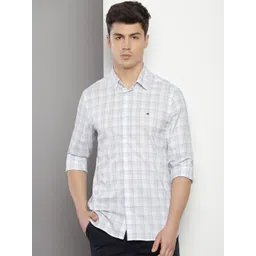 Tommy Hilfiger Grid Tattersall Checked Casual Shirt-picture-23