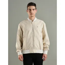 TOMMY HILFIGER Khaki Comfort Fit Solid Jacket-picture-10