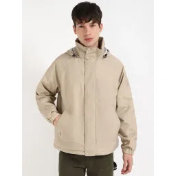 TOMMY HILFIGER Khaki Nylon Regular fit Jacket-picture-14