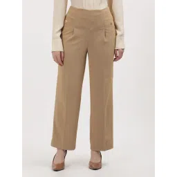 TOMMY HILFIGER Khaki Relaxed Fit Mid Rise Pants-picture-34