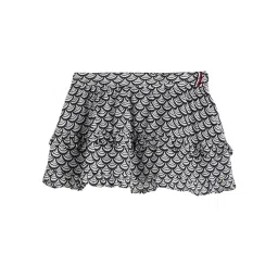 Tommy Hilfiger Kids Blue Printed Regular Fit Skirt-picture-35