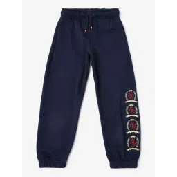 Tommy Hilfiger Kids Blue Relaxed Embroidered Joggers-picture-29