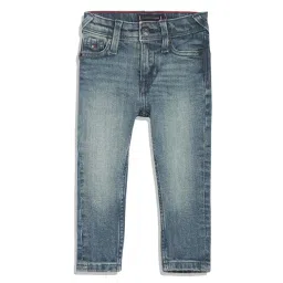 Tommy Hilfiger Kids Blue Solid Jeans-picture-20