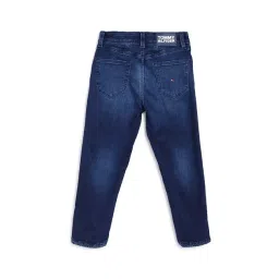 Tommy Hilfiger Kids Blue Solid Jeans image 2