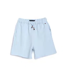 Tommy Hilfiger Kids Blue Solid Shorts-picture-42